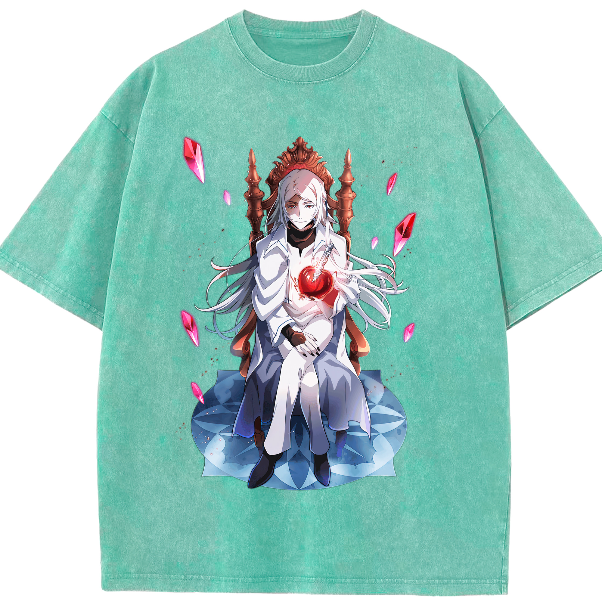 （画像用） 文豪ストレイドッグス Bungo Stray Dogs 綿100% ヴィンテージ風 半袖Tシャツ（フロントプリント）